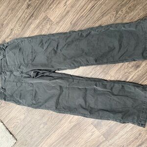 Women’s American Eagle Stovepipe Pants in charcoal